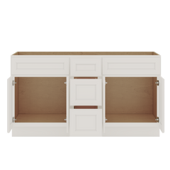 J&K Dove E1 Vanity Sink Combo 60" W x 33" H x 21" D
