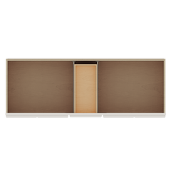 J&K Dove E1 Vanity Sink Combo 60" W x 33" H x 21" D