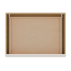 J&K Dove E1 30" W x 7-1/2" H or 8-1/2" H Knee Drawer