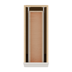 J&K Dove E1 Vanity Base Door/Drawer 09" W x 33" H x 21" D