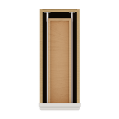 J&K Dove E1 Vanity 3 Drawer Base 09" W x 33" H x 21" D