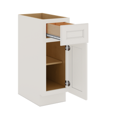 J&K Dove E1 Vanity Base Door/Drawer 12" W x 33" H x 21" D