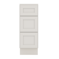 J&K Dove E1 Vanity 3 Drawer Base 12" W x 33" H x 21" D