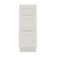 J&K Dove E1 Vanity 3 Drawer Base 12" W x 33" H x 21" D
