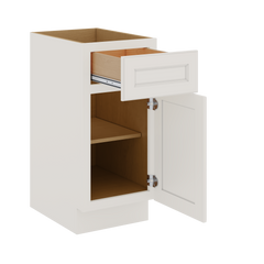 J&K Dove E1 Vanity Base Door/Drawer 15" W x 33" H x 21" D