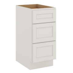 J&K Dove E1 Vanity 3 Drawer Base 15" W x 33" H x 21" D