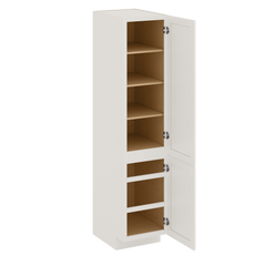 J&K Dove E1 Vanity Linen 18" W x 81" H x 24" D