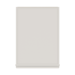 J&K Dove E1 Vanity Linen 18" W x 81" H x 24" D