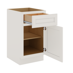 J&K Dove E1 Vanity Base Door/Drawer 18" W x 33" H x 21" D