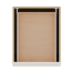 J&K Dove E1 Vanity Base Door/Drawer 18" W x 33" H x 21" D
