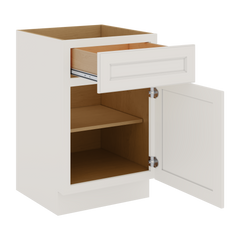 J&K Dove E1 Vanity Base Door/Drawer  21" W x 33" H x 21" D
