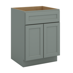 J&K Sage E3 Vanity Base Sink Door/False Drawer 24" W x 33" H x 21" D