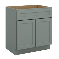 J&K Sage E3 Vanity Base Sink Door/False Drawer 30" W x 33" H x 21" D