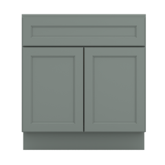 J&K Sage E3 Vanity Base Sink Door/False Drawer 30" W x 33" H x 21" D