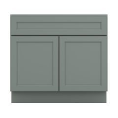 J&K Sage E3 Vanity Base Sink Door/False Drawer 36" W x 33" H x 21" D