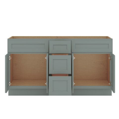 J&K Sage E3 Vanity Sink Combo 60" W x 33" H x 21" D