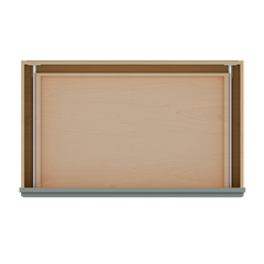 J&K Sage E3 36" W x 7-1/2" H or 8-1/2" H Knee Drawer