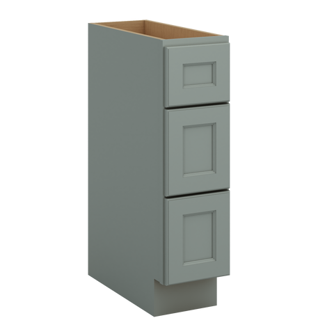 J&K Sage E3 Vanity 3 Drawer Base 09" W x 33" H x 21" D