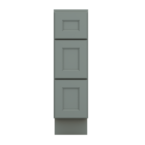 J&K Sage E3 Vanity 3 Drawer Base 09" W x 33" H x 21" D