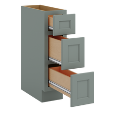J&K Sage E3 Vanity 3 Drawer Base 09" W x 33" H x 21" D