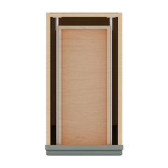 J&K Sage E3 Vanity Base Door/Drawer 12" W x 33" H x 21" D