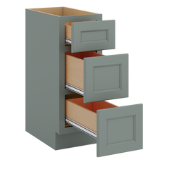 J&K Sage E3 Vanity 3 Drawer Base 12" W x 33" H x 21" D
