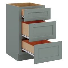 J&K Sage E3 Vanity 3 Drawer Base 18" W x 33" H x 21" D