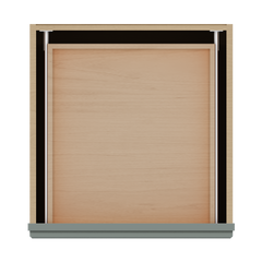 J&K Sage E3 Vanity 3 Drawer Base 21" W x 33" H x 21" D