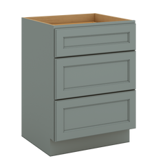 J&K Sage E3 Vanity 3 Drawer Base 24" W x 33" H x 21" D