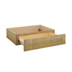 Modernform Cabinet Natural Shaker 30" W X 7" H X 21" D Vanity Knee Drawer