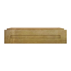 Modernform Cabinet Natural Shaker 30" W X 7" H X 21" D Vanity Knee Drawer