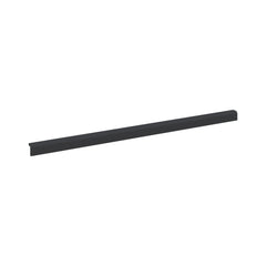 Modernform Cabinet Onyx Black Shaker 96" W X 1 1/2" H X 1 1/2" D Bottom Light Rail