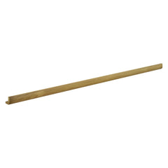 Modernform Cabinet Natural Shaker 96" W X 1 1/2" H X 1 1/2" D Light Rail
