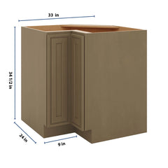 J&K Hazel H8 Base Corner 90 Lazy Susan - 33" W