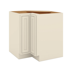 J&K Pearl Glazed H9 Base Corner 90 Lazy Susan - 33" W