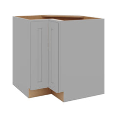 J&K Castle Grey S5 Base Corner 90 Lazy Susan - 33" W