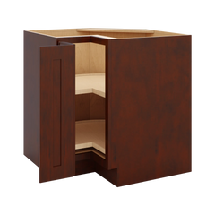 J&K Mahogany J5 Base Corner 90 Lazy Susan - 33" W