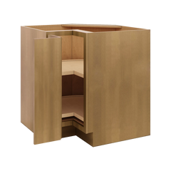 J&K Butterscotch B8 Base Corner 90 Lazy Susan - 33" W