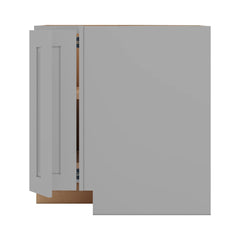 J&K Castle Grey S5 Base Corner 90 Lazy Susan - 33" W