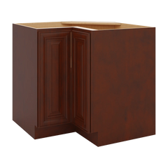 J&K Mahogany J5 Base Corner 90 Lazy Susan - 36" W