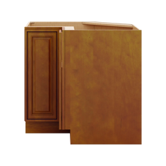 J&K Mocha Glazed K10 Base Corner 90 Lazy Susan - 36" W