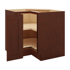 J&K Mahogany J5 Base Corner 90 Lazy Susan - 36" W