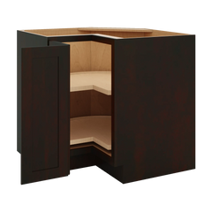 J&K Espresso K8 Base Corner 90 Lazy Susan - 36" W