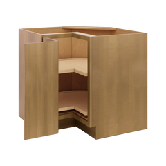 J&K Butterscotch B8 Base Corner 90 Lazy Susan - 36" W