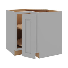 J&K Castle Grey S5 Base Corner 90 Lazy Susan - 36" W
