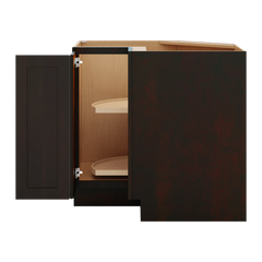 J&K Espresso K8 Base Corner 90 Lazy Susan - 36" W