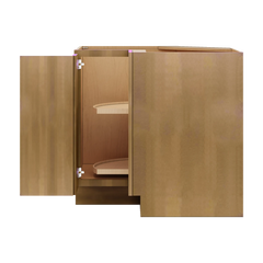 J&K Butterscotch B8 Base Corner 90 Lazy Susan - 36" W