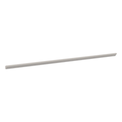 CNC Luxor 5-Piece Misty Grey 96" W X 1 1/8" H Light Rail Molding