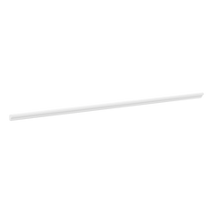 CNC Luxor 5-Piece White 96" W X 1 1/8" H Light Rail Molding