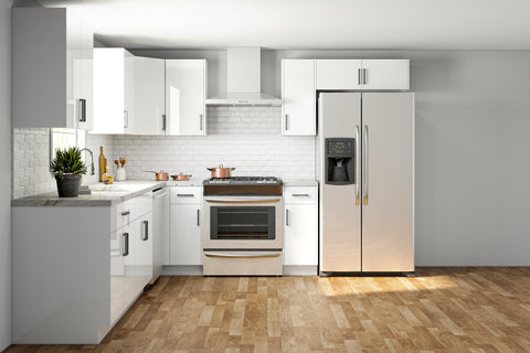 10 X 10 Fabuwood Illume Catalina Bianco Gloss Kitchen
